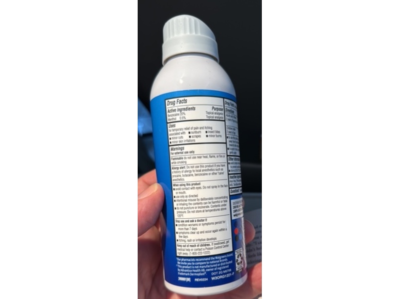 Walgreens Pain, Burn & Itch Spray, 2.75 oz/78 g