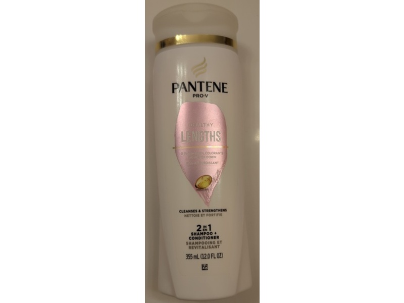 Pantene Pro-V 2 Shampoo & Conditioner, Healthy Lengths, 12.0 fl oz/355 mL