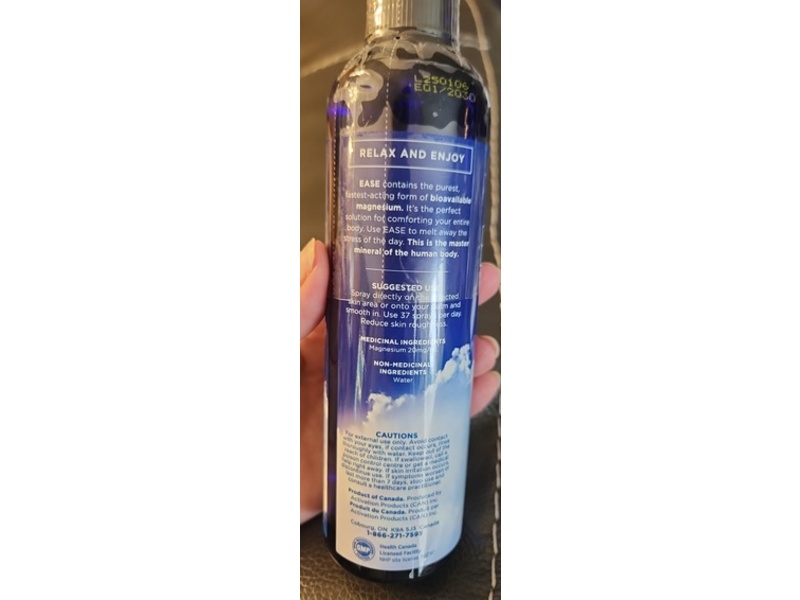 Ease Activation Magnesium Spray, 250 mL