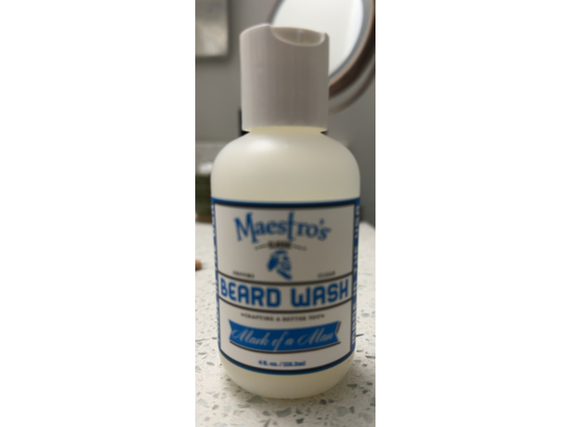 Maestro's Classic Grooms Clean Bear Wash, Mark Of A Man, 4 fl oz/118.3 mL