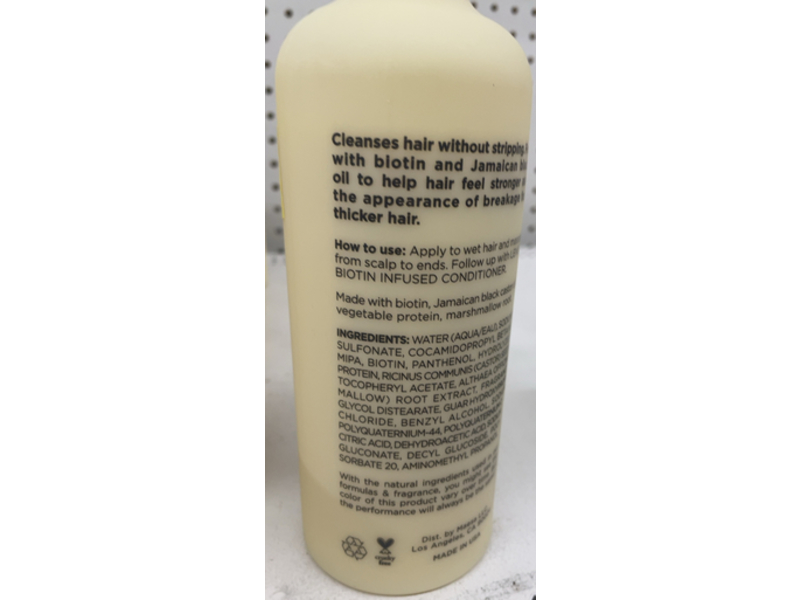 Hairitage Length Check Biotin Shampoo, 21 fl oz/621 mL