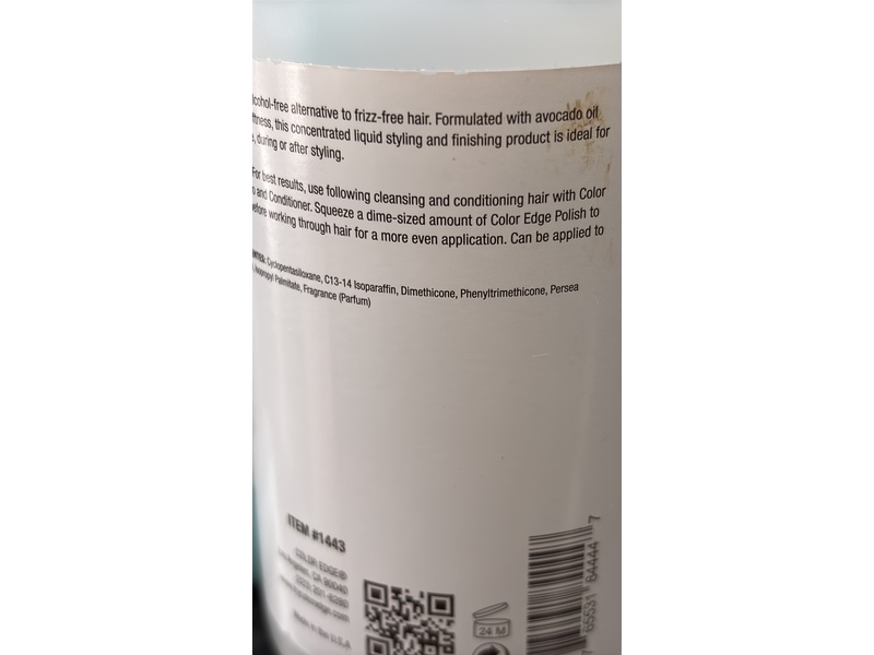 Color Edge Polish, Avocado Oil, 12 fl oz/355 mL