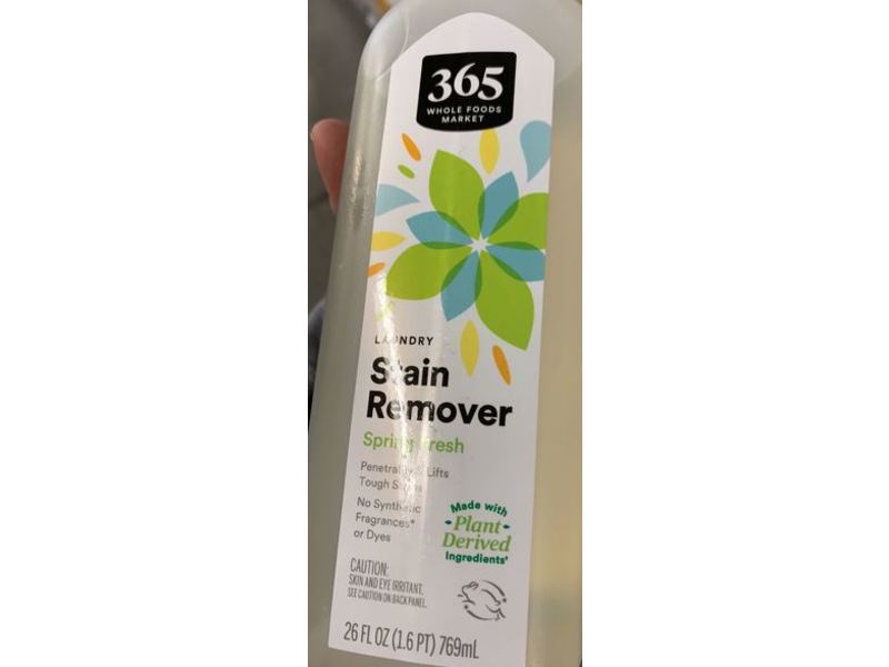 365 Whole Food Market Laundry Stain Remover, Spring Fresh, 26 fl oz/769 mL