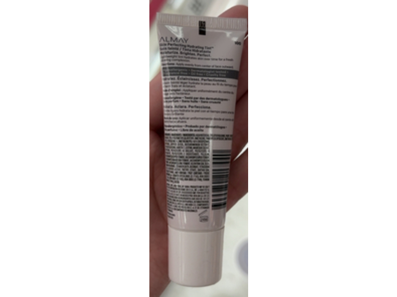Almay Skin Perfecting Hydrating Tint, 100 Ivory, 0.94 fl oz/28 mL