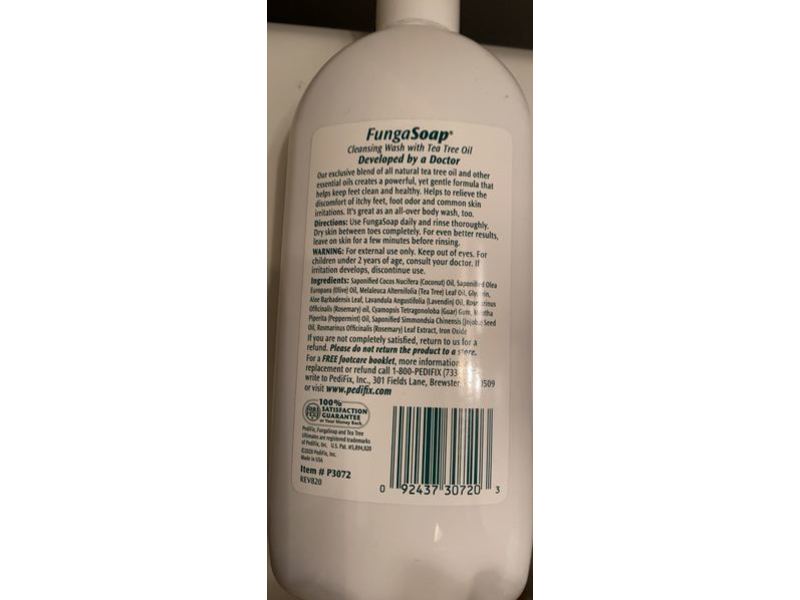 Pedifix Tea Tree Ultimates Funga Soap, 13.5 fl oz/400 mL