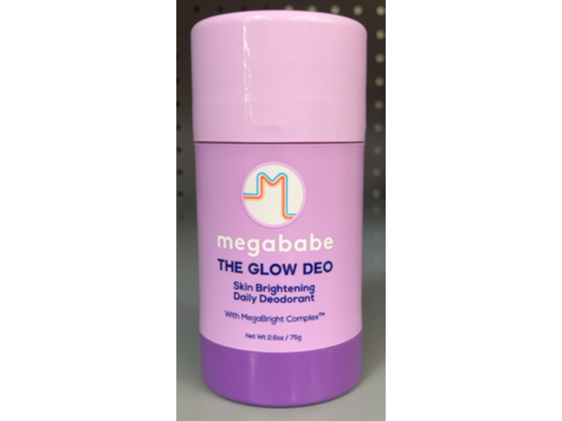 Megababe Skin Brightening Daily Deodorant, The Glow Deo, 2.6 oz/75 g