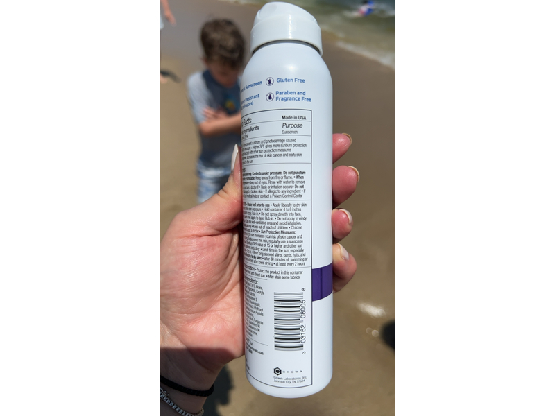 Blue Lizard Sport Australian Sunscreen Spray, SPF 50+, Unscented 5 fl oz/148 mL