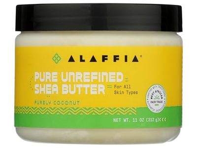 Alaffia Pure Shea Butter, Coconut, 11 oz/312 g