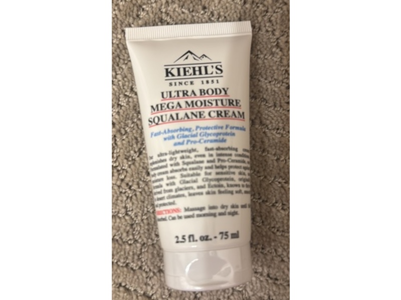 Kiel's Ultra Moisture Body Cream, Squalane, 2.5 fl oz/75 mL