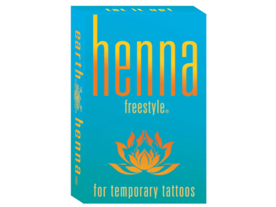 Earth Henna Freestyle For Temporary Tattoos, 1 Count