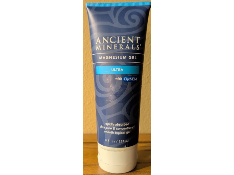 Ancient Minerals Magnesium Gel, Ultra, 8 fl oz/237 mL