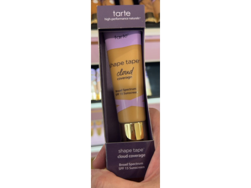 Tarte Shape Tape Cloud Coverage Sunscreen, 35N Medium Neutral, SPF 15, 1 oz/30 mL