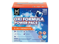 Member's Mark Oxi Formula Power Pacs Laundry Detergent, 108 Pacs, 108.64 oz/3.08 kg - Image 2