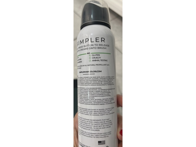 Simpler Hair Color Box, Champagne Blonde, 1 Count