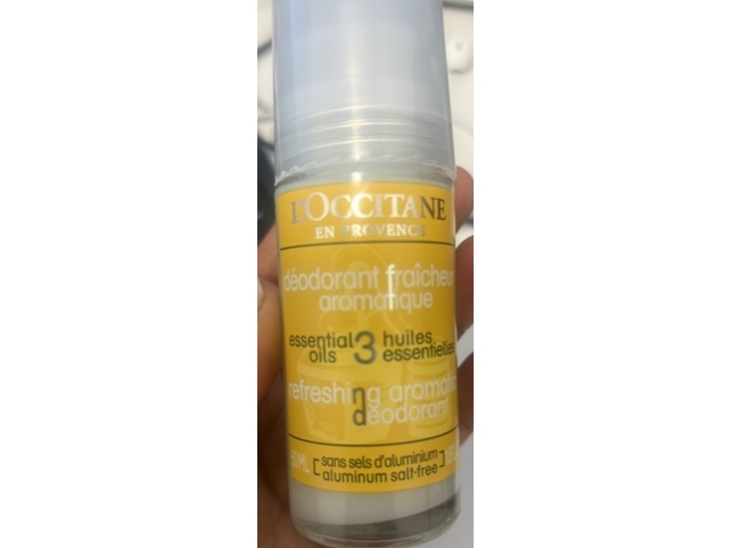 L'Occitane En Provence Aromachologie Refreshing Aromatic Deodorant, 1.69 fl oz/50 mL