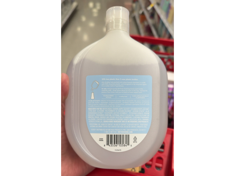 Method Refill Foaming Hand Wash, Sweet Water, 28 fl oz/828 mL