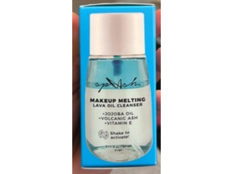 LASplash Makeup Melting Lava Oil Cleanser, Jojoba Oil + Volcanic Ash + Vitamin E, 2.11 fl oz/60 mL