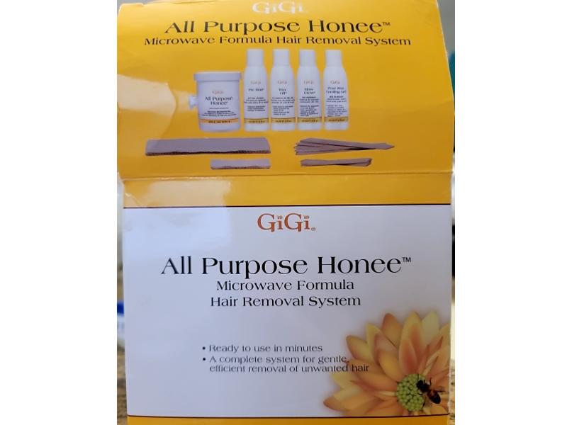 Gigi All Purpose Honee Microwave Formula Hair Removal System Kit