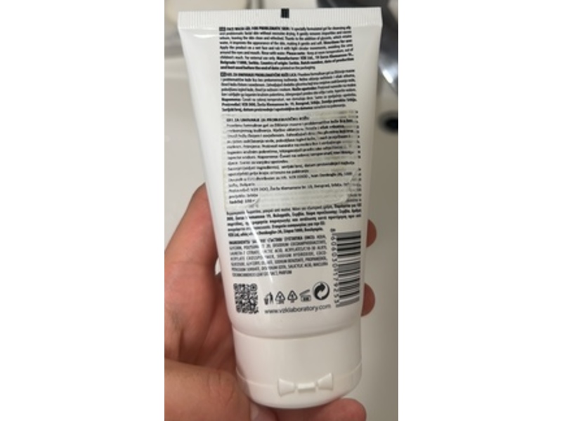 VZK Laboratory Face Wash Gel, Salicylic Acid & Glycerin, 150 mL