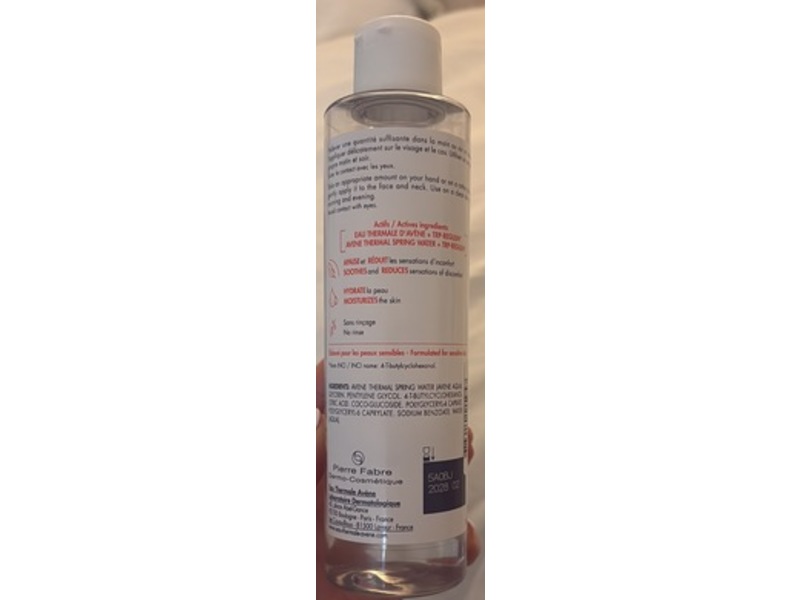 Eau Thermale Avene Tolerance Soothing Skin Moisturizing Toner, 200 mL