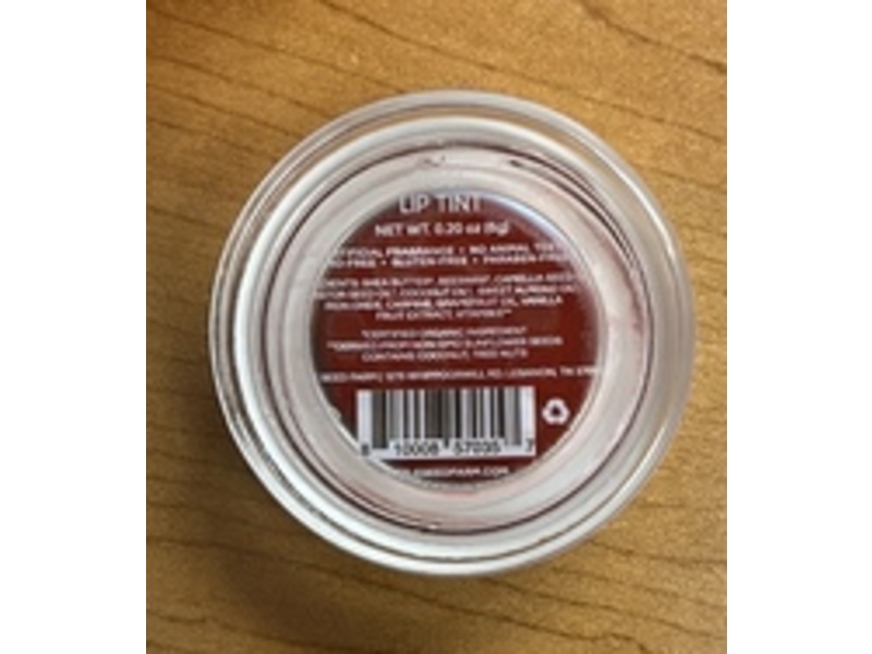 Little Seed Farm Lip Tint, Rose, 0.20 oz/6 g
