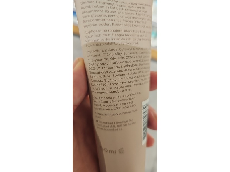 Apoteket Apoliva Brun Utan Sol Lotion, 150 mL