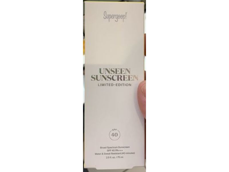 Supergoop Unseen Sunscreen SPF 40, 2.5 fl oz/75 ml