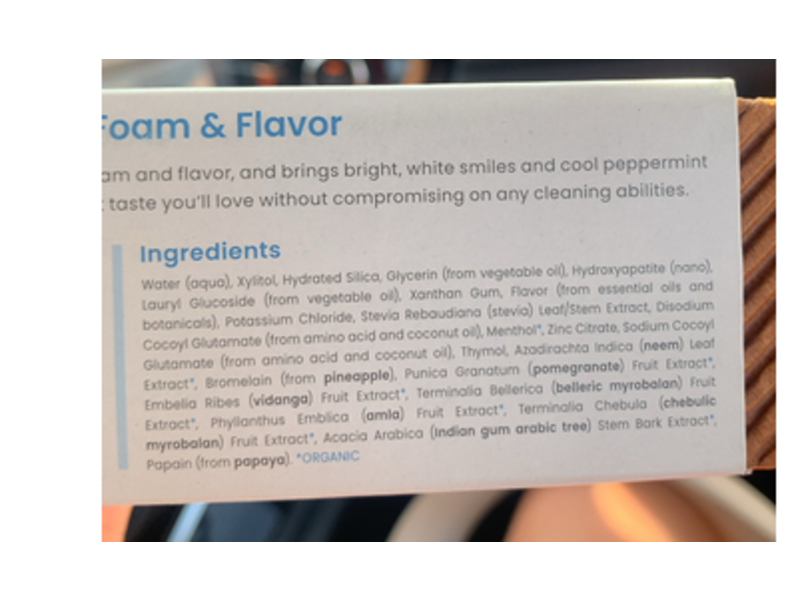 Himalaya Botanique Whitening + Hydroxyapatite Toothpaste, Peppermint, 4 oz/113 g