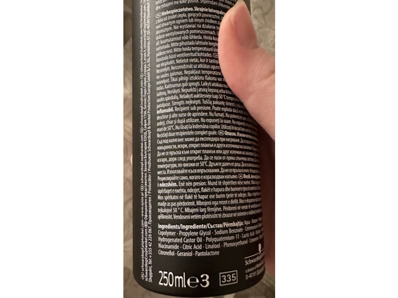 Syoss Curl Control Mousse, 250 mL