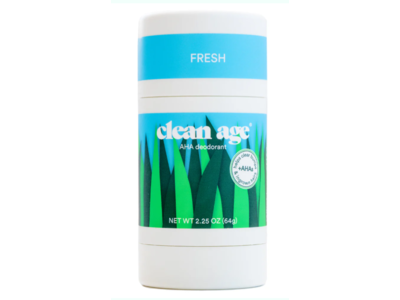 Clean Age AHA Deodorant, Fresh, 2.25 oz/64 g