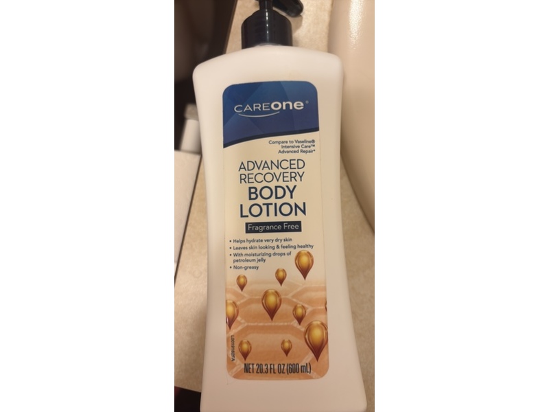 Careone Advanced Recovery Body Lotion, 20.3 fl oz/600 mL