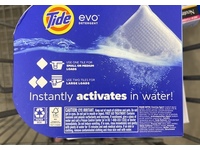 Tide Evo Detergent Laundry Tiles, Free & Gentle, 8 Count - thumbnail 3
