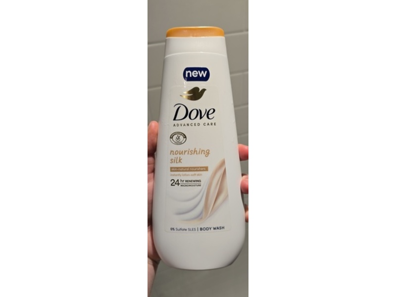 Dove Nourishing Silk Body Wash, 400 mL, Pack Of 6