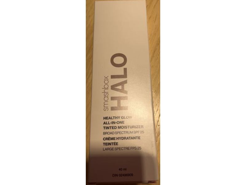 Smashbox Halo Healthy Glow All-In-One Tinted Moisturizer, SPF 25, Light Medium, 40 mL
