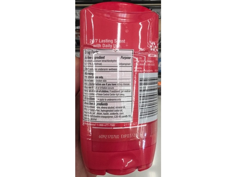 Old Spice Antiperspirant & Deodorant Twin Pack, Swagger, Scent Of Cedarwood, 2.6 oz/73 g