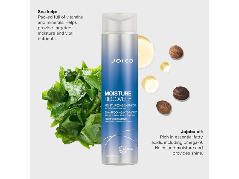 Joico Moisture Recovery Shampoo, 10.1 fl oz/300 mL