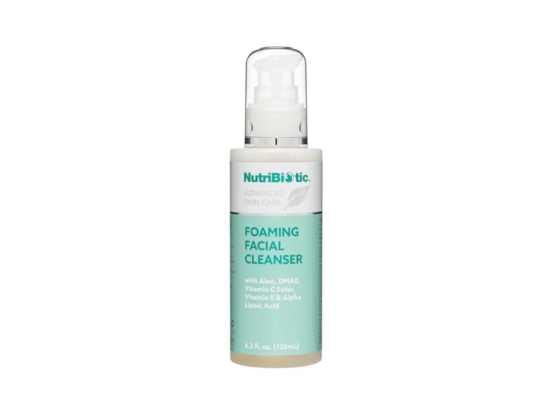 Nutribiotic Foaming Facial Cleanser, 4.2 fl oz/125 mL