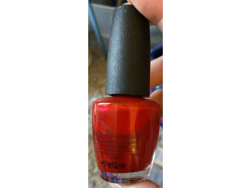 O.P.I Nail Lacquer, Gimme a Lido Kiss, 0.5 fl oz/15 mL