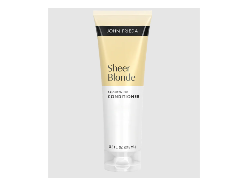 John Frieda Sheer Blonde Brightening Conditioner, 8.3 fl oz/245 mL
