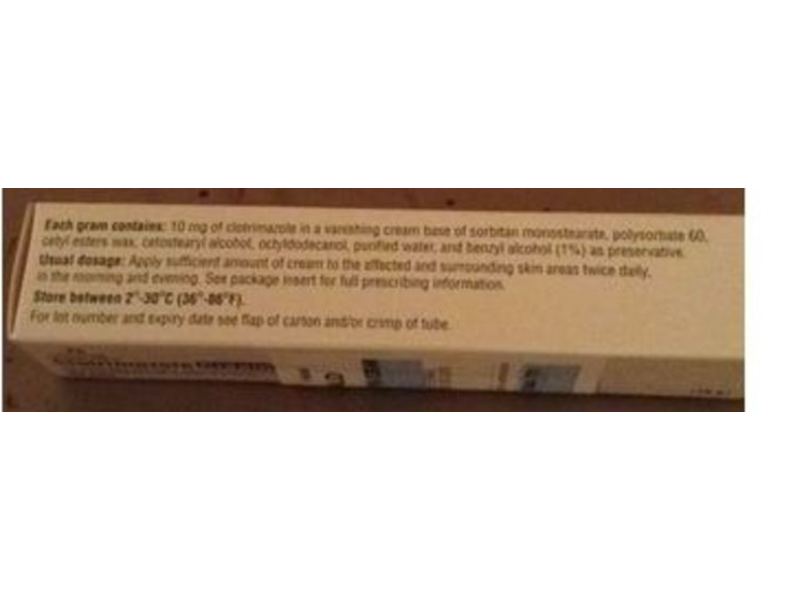 Clotrimazole Cream USP 1%, 15 g, Glenmark (RX)