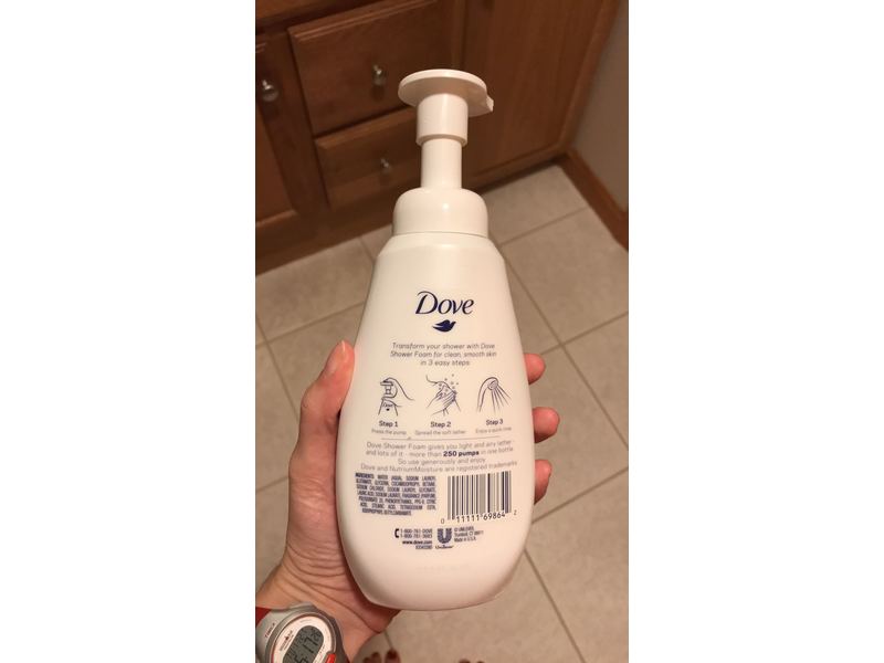Dove Shower Foam Sensitive Skin, 13.5 oz