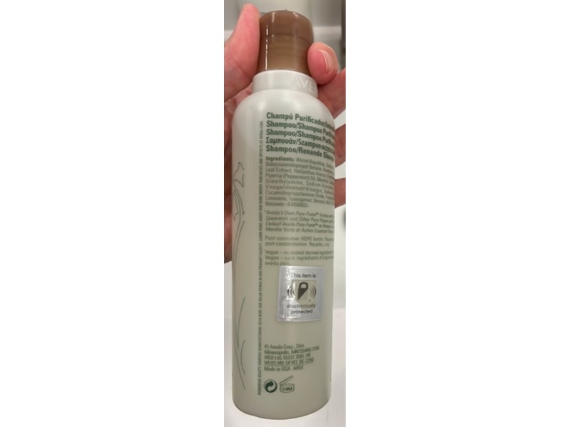 Aveda Purifying Shampoo, Rosemary Mint, 8.5 fl oz/ 250 mL