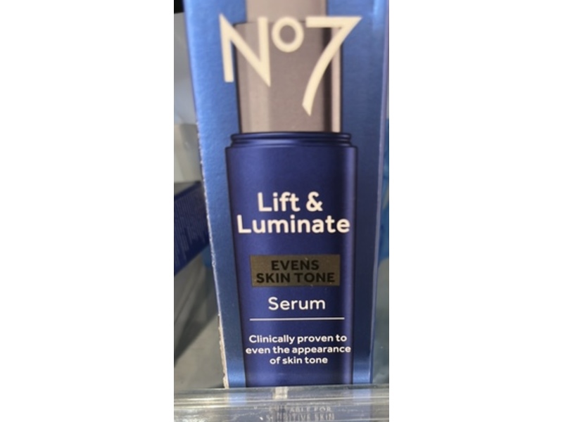 No7 Lift & Luminate Serum, 1 fl oz/30 mL