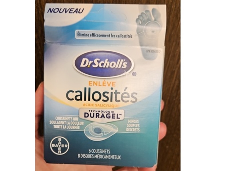 Dr Scholl's Duragel Callus Removers, Salicylic Acid, 6 Count