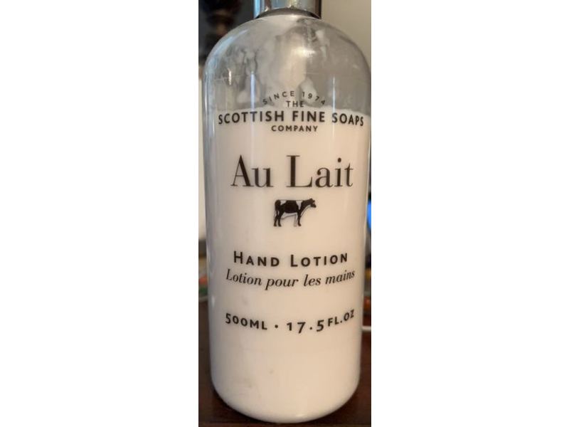 The Scottish Fine Soaps Company Au Lait Hand Lotion, 17.5 fl oz/500 mL