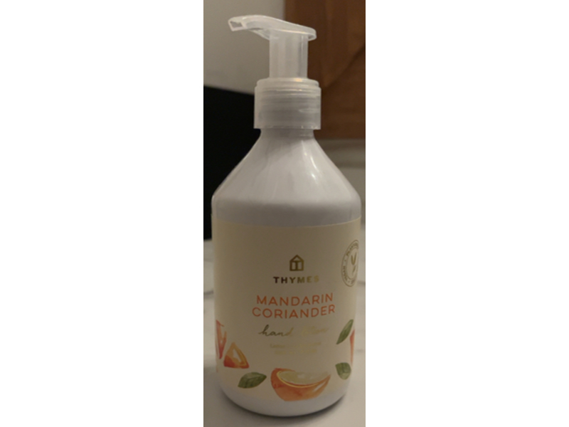 Thymes Moisturizing Hand Lotion, Mandarin Coriander, 9 fl oz/266 mL