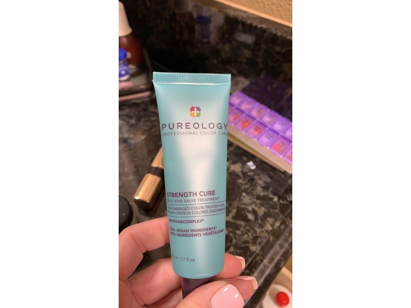 Pureology Strength Cure Split End Salve For Damaged, Color-Treated Hair 1.7 Fl. Oz.
