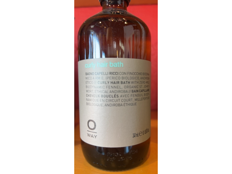 Oway Curly Hair Bath, 8.1 fl oz/240 mL
