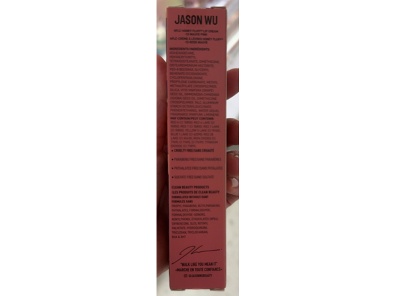 Jason Wu Beauty Honey Fluff Lip Cream, 13 Mauve Pink, 0.13 fl oz