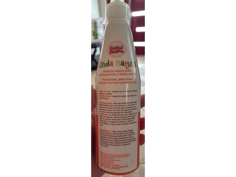 Onda Natural Leave-In Conditioner, Mango, 10 oz/290 mL